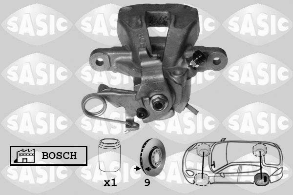 Zacisk hamulca SASIC 6500056