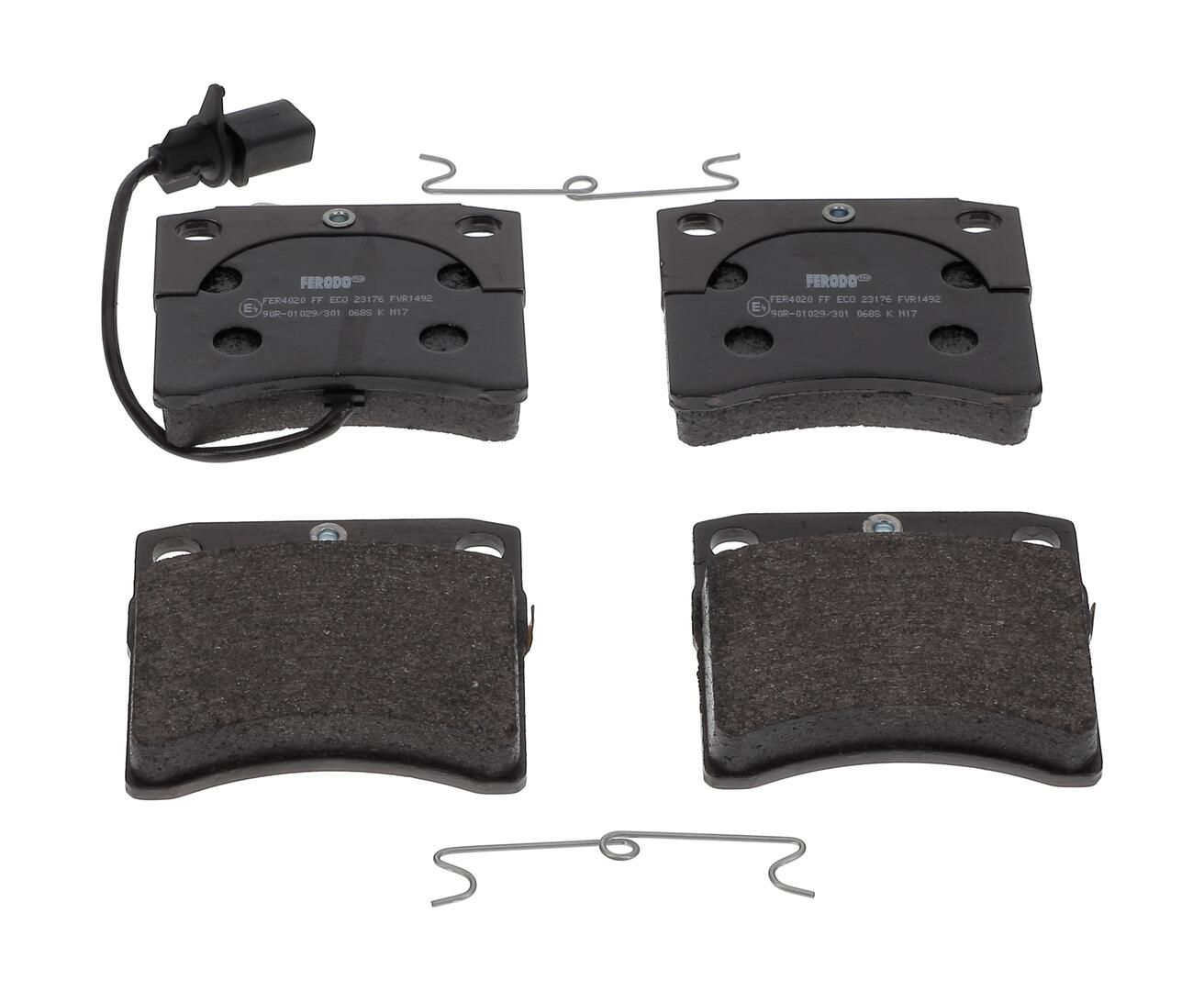 set placute frana,frana disc FERODO PREMIER ECO FRICTION FVR1492