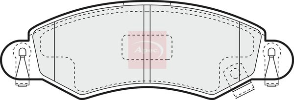 Apec - Front Brake Pad Set
