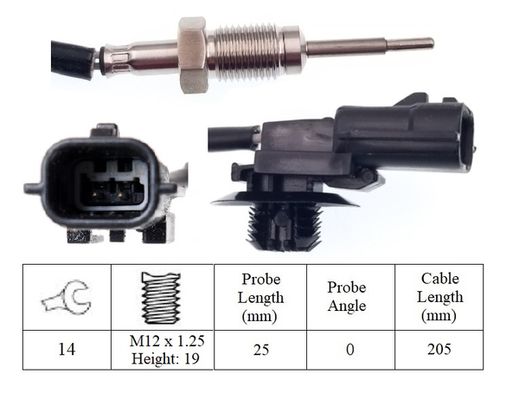 czujnik, temperatura spalin LUCAS LGS7017