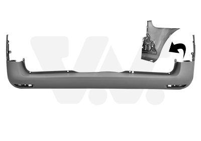 Zderzak VAN WEZEL 3082545