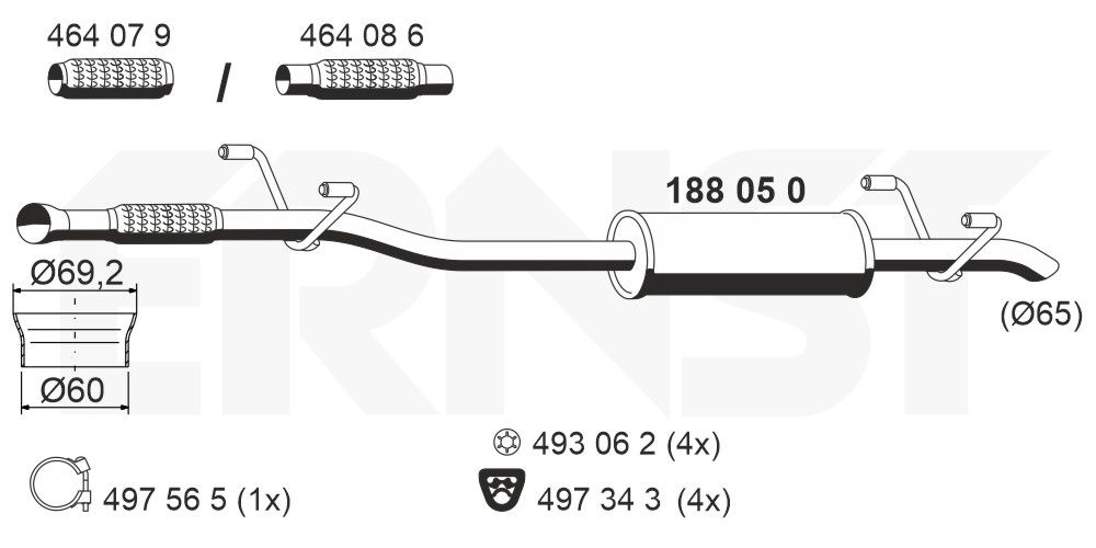 Toba esapamet intermediara ERNST 188050