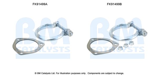 Zestaw montażowy, katalizator BM CATALYSTS FK91499