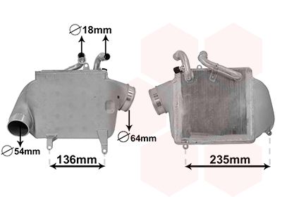 Refroidisseur d'air de suralimentation