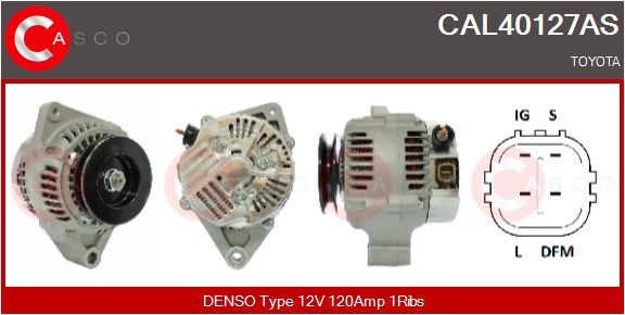 Levně generátor CASCO CAL40127AS