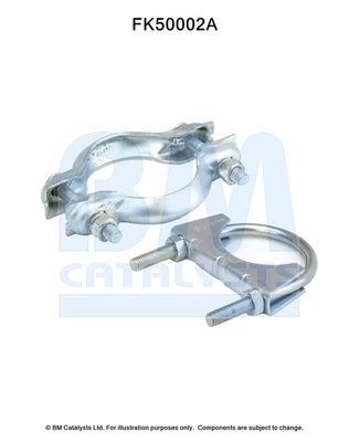 Zestaw montażowy, rura wydechowa BM CATALYSTS FK50002