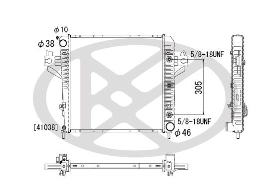 Radiator, racire motor KOYORAD PL331748
