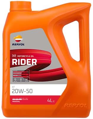 Motorový olej Repsol RIDER 4T 20W-50, 4L
