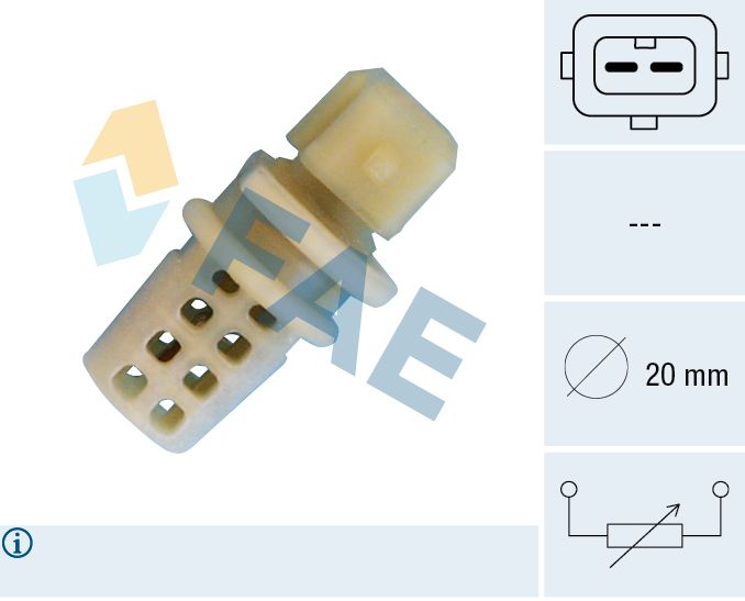 senzor,temperatura aer admisie FAE 33520