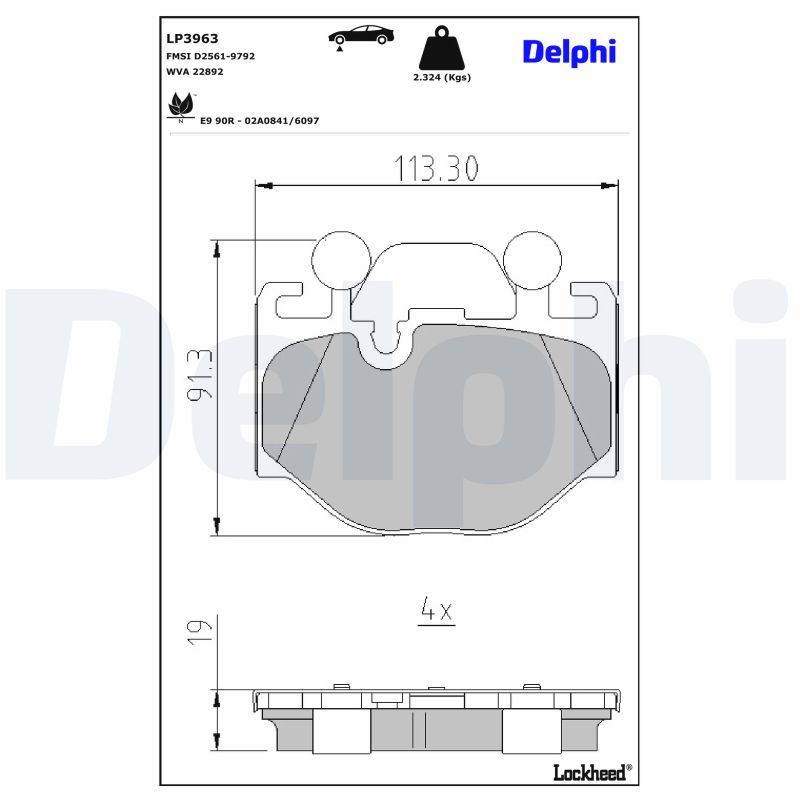 DELPHI LP3963