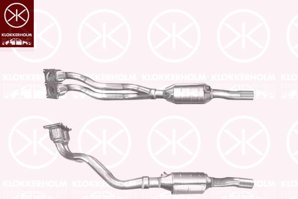 Katalizator KLOKKERHOLM 1J0254502QX
