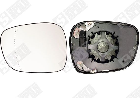 Verre de rétroviseur, rétroviseur extérieur