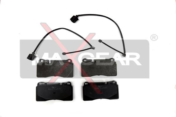 Sada brzdových platničiek kotúčovej brzdy MAXGEAR 19-0567