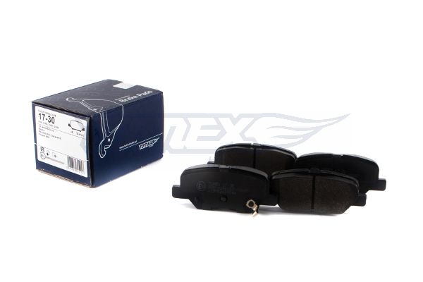 Levně Sada brzdových destiček, kotoučová brzda TOMEX Brakes 17-30