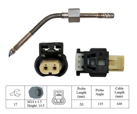 czujnik, temperatura spalin LUCAS LGS7091