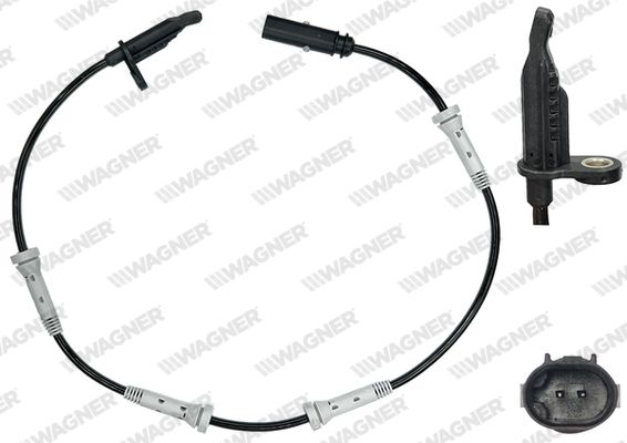 Czujnik, prędkość obrotowa koła WAGNER ABS00953