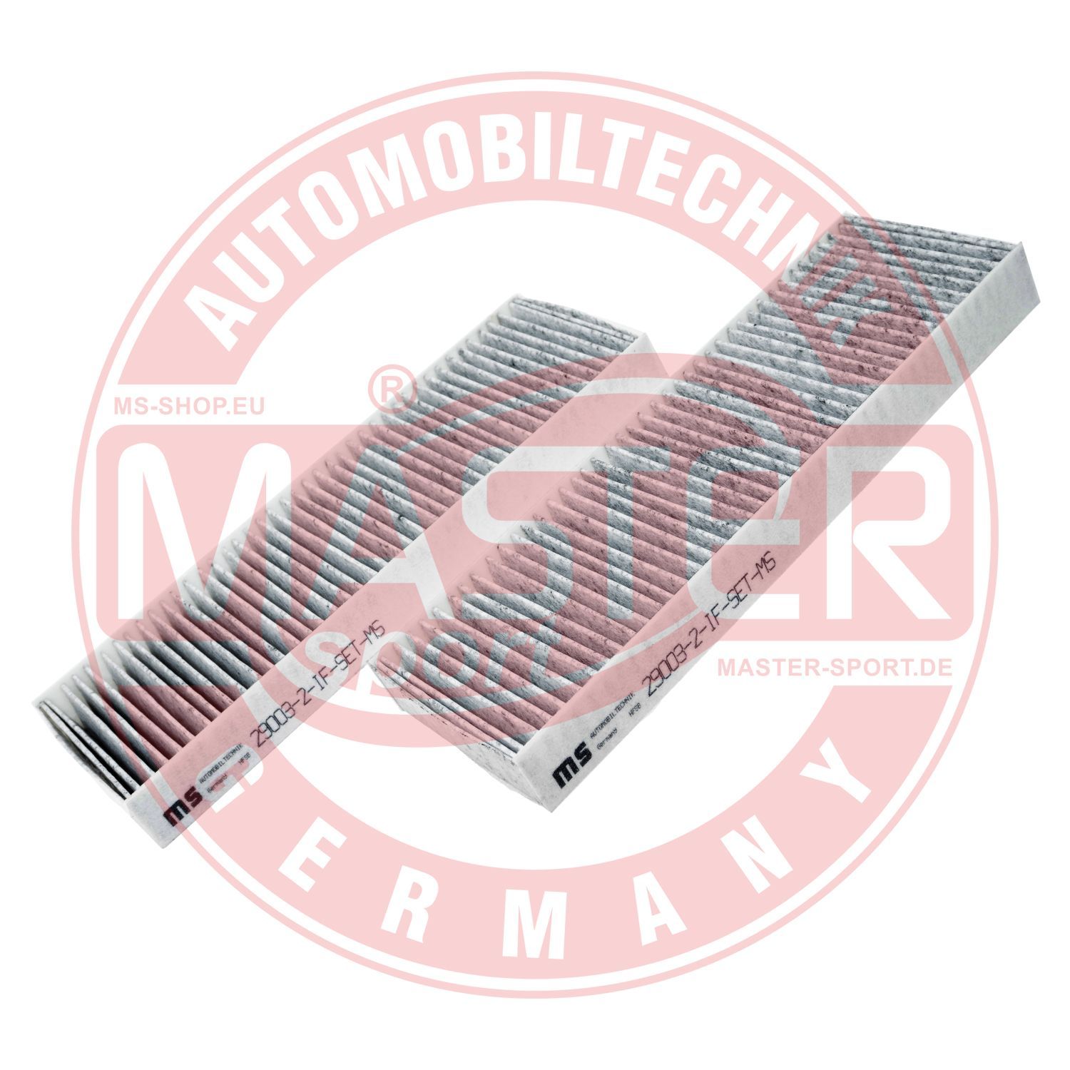 Filtr, wentylacja przestrzeni pasażerskiej MASTER-SPORT GERMANY 29003-2-IF-SET-MS