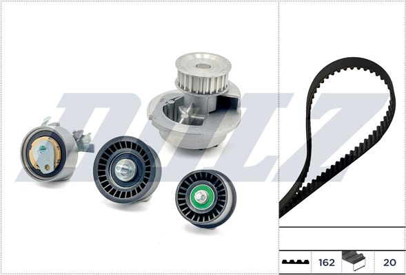 Veepump + hammasrihmakomplekt