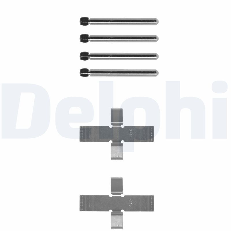 Zestaw akcesoriów, klocki hamulcowe DELPHI LX0002