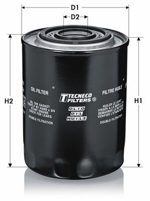 Filtr oleju TECNECO FILTERS OL3003T