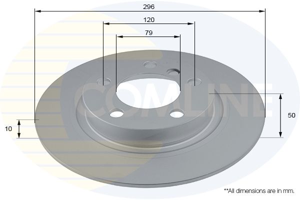 Tarcza hamulcowa COMLINE ADC2826