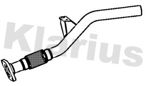 Rura wydechowa KLARIUS 120507