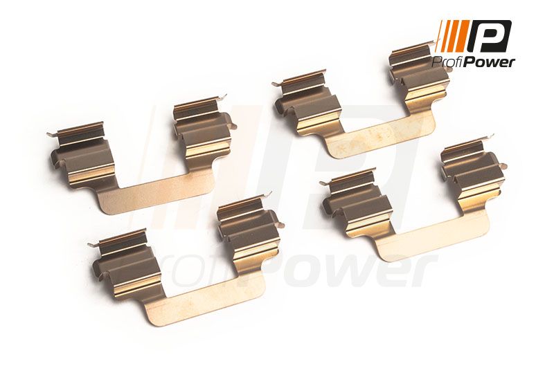 Levně Sada příslušenství, obložení kotoučové brzdy ProfiPower 9B1113