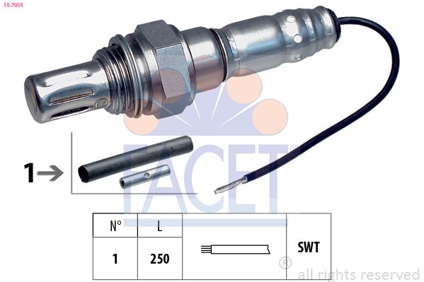 Lambda sonda FACET 10.7001