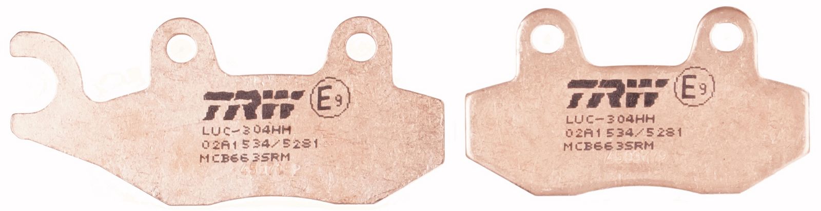 Kit de plaquettes de frein, frein à disque