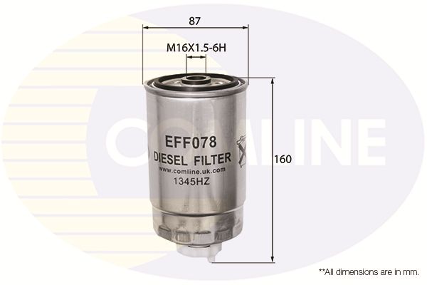 Filtr paliwa COMLINE EFF078