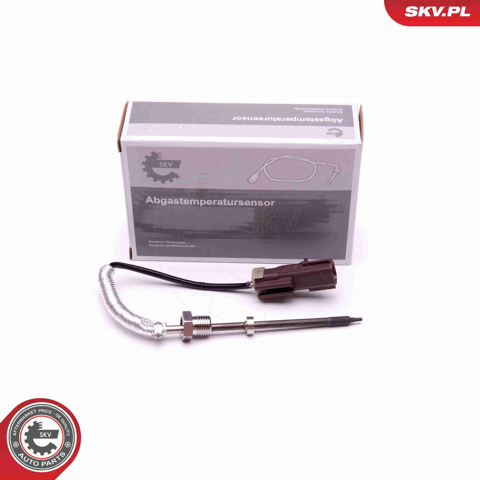 Датчик, температура выхлопных газов