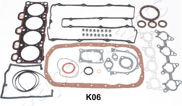 Kompletny zestaw uszczelek, silnik JAPANPARTS KM-K06