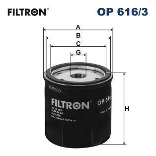 Olejový filtr FILTRON OP 616/3