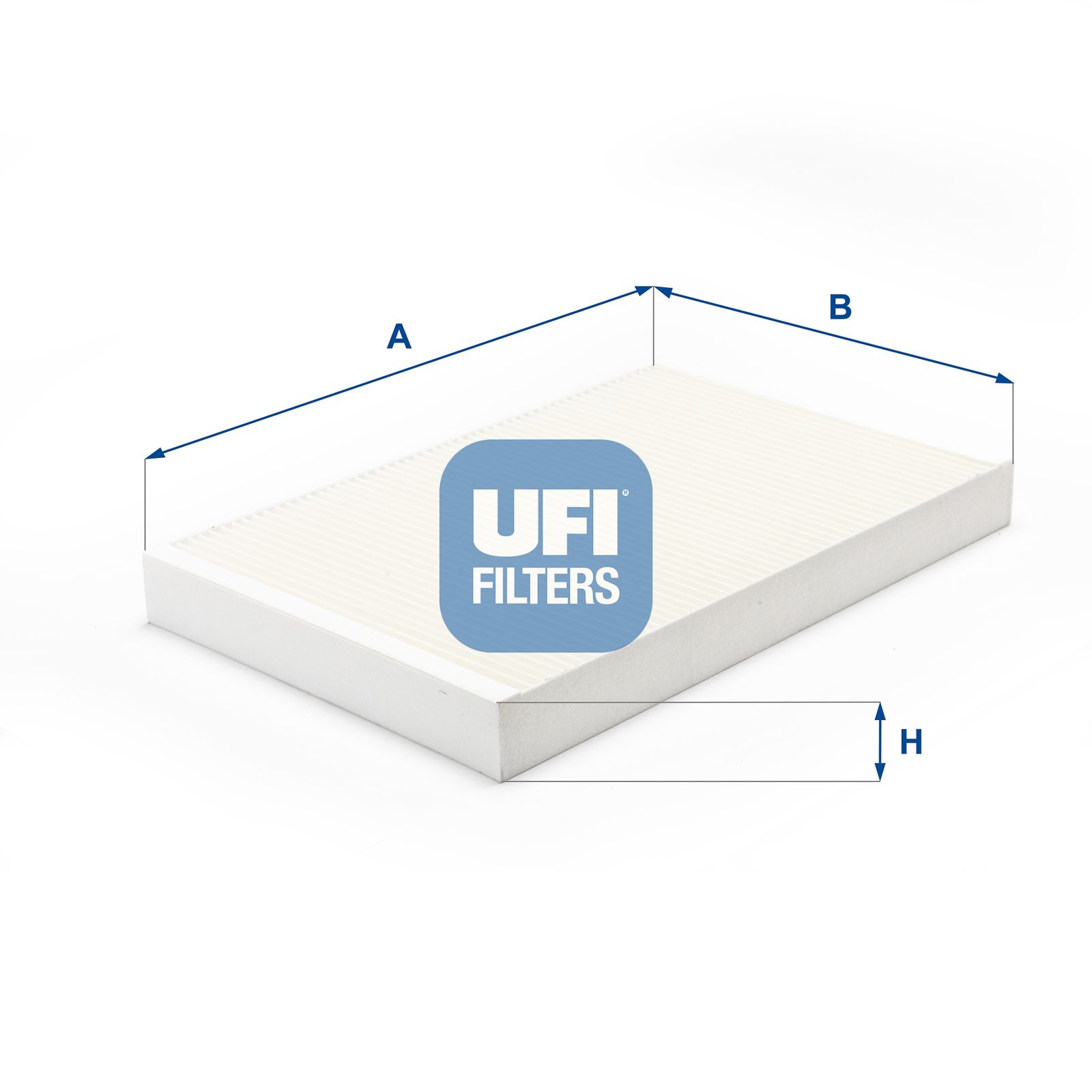 Filtr, vzduch v interiéru UFI 53.011.00