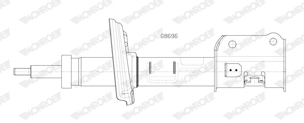 amortizor MONROE G8696