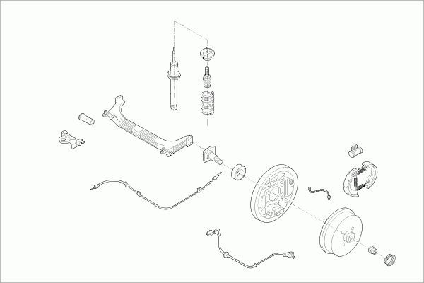 Układ kierowniczy SACHS RENAU-TWING-RS002
