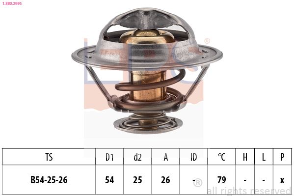 Termostat, środek chłodzący EPS 1.880.299S