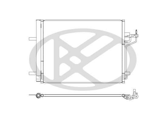 Condensator, climatizare KOYORAD CD320702