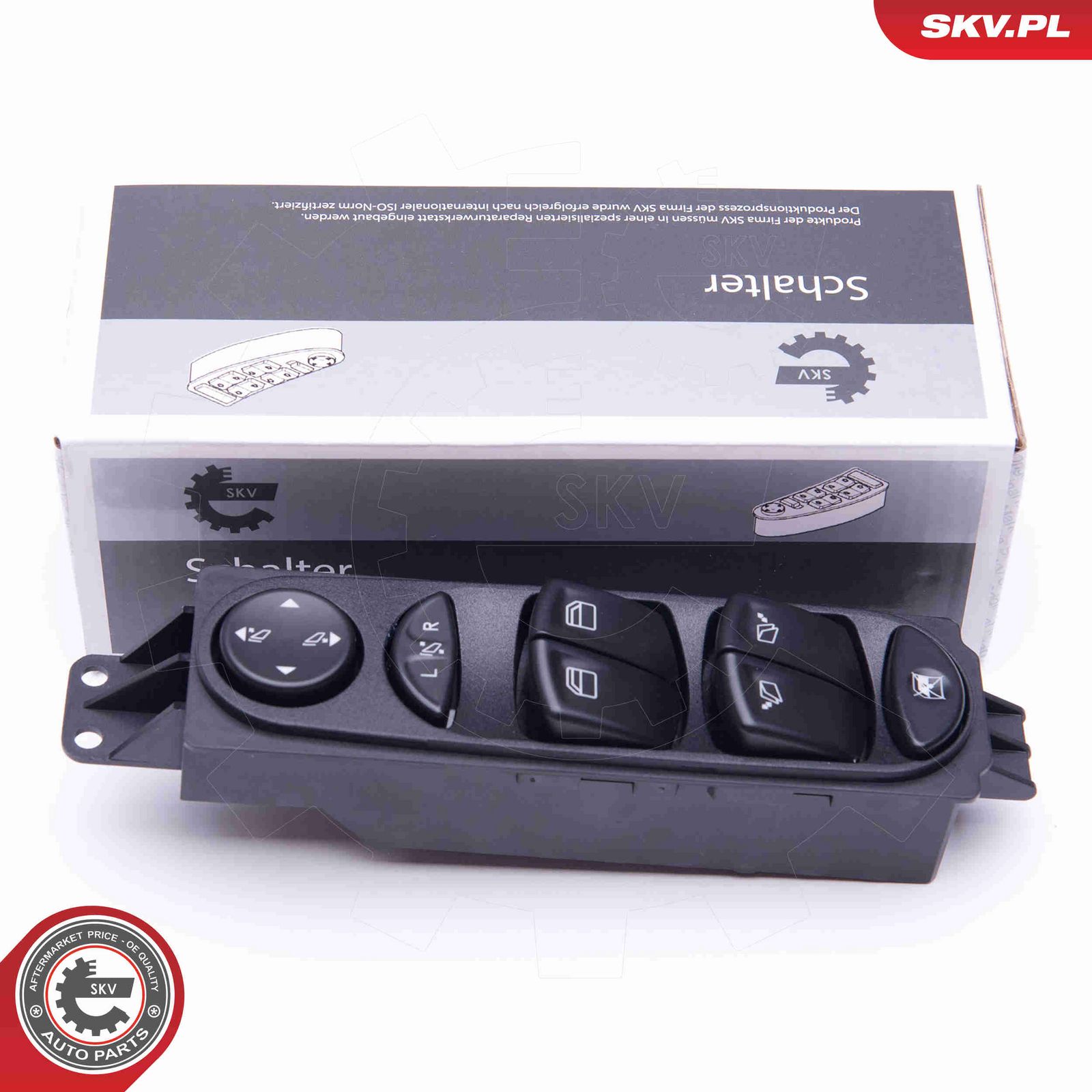 Выключатель, стеклолодъемник