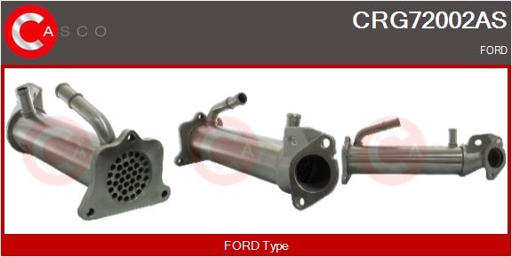 Levně Chladič, recirkulace spalin CASCO CRG72002AS