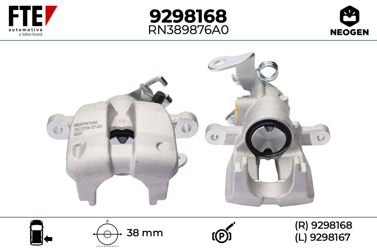 Etrier frana FTE NEOGEN 9298168