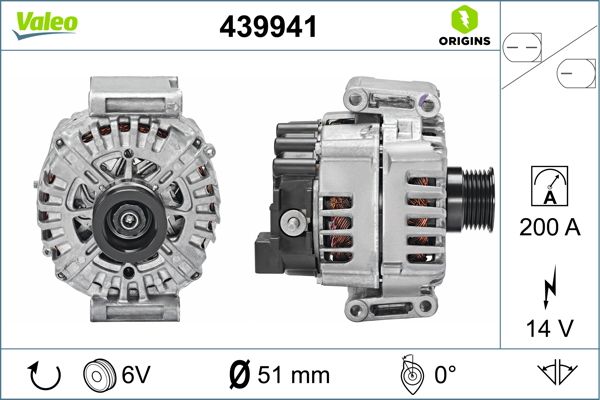 Alternator VALEO 439941