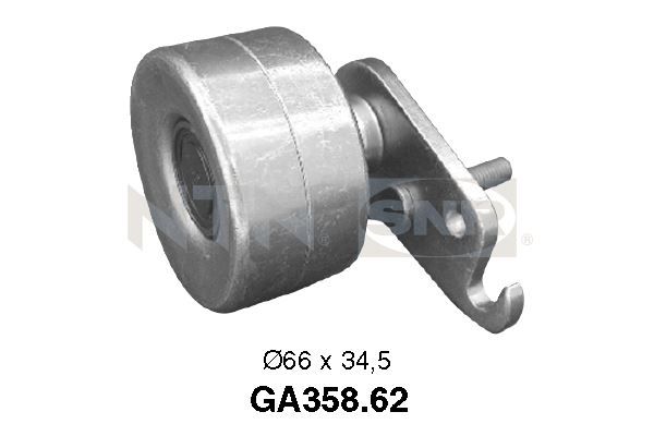 Rolka napinacza, pasek klinowy wielorowkowy SNR GA358.62