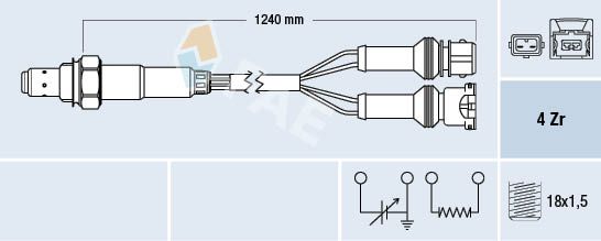 Lambda sonda FAE 77125