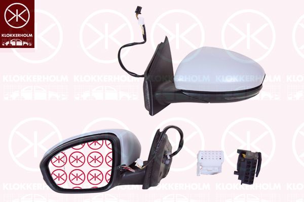 Lusterko zewnętrzne KLOKKERHOLM 60461043