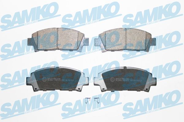 Sada brzdových destiček, kotoučová brzda SAMKO 5SP573