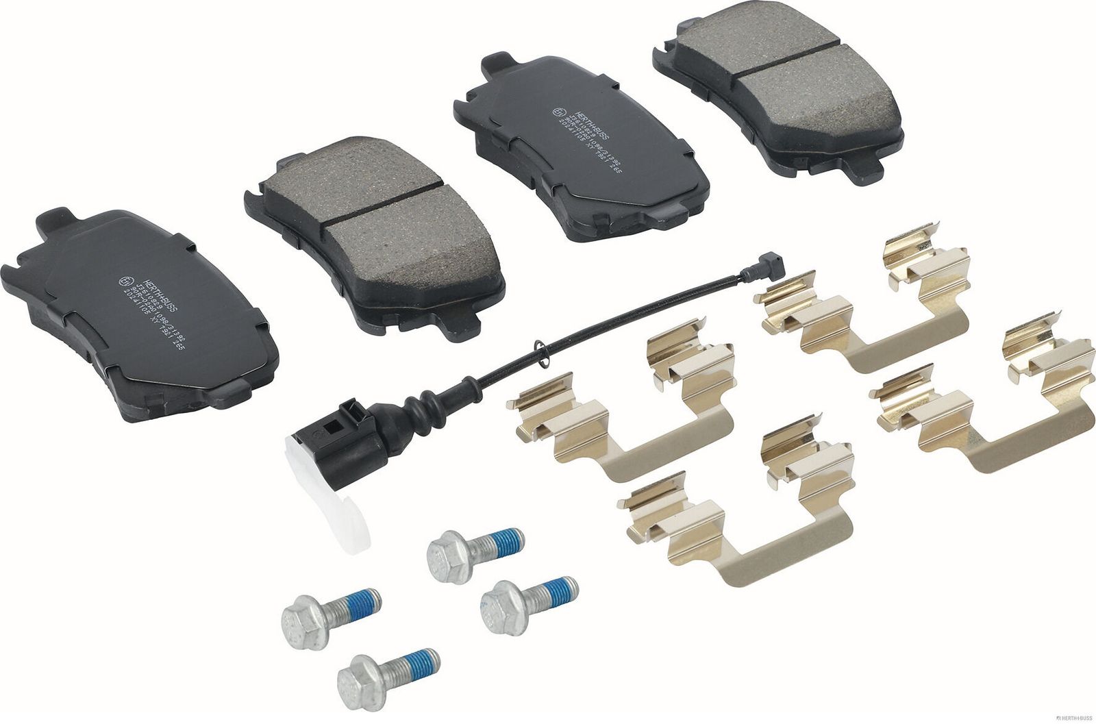 set placute frana,frana disc HERTH+BUSS JAKOPARTS J3610829