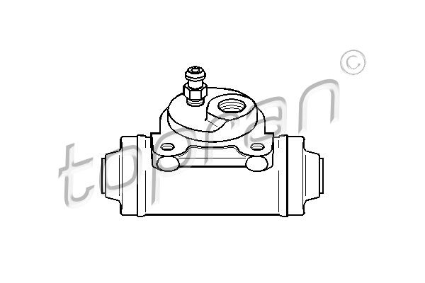 Cylinderek hamulcowy TOPRAN 720 978