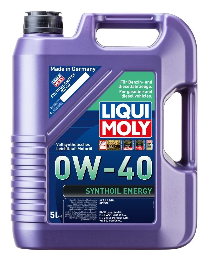 Motorolja LIQUI MOLY Synthoil Energy 0W-40 5L