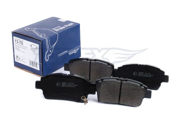 Levně Sada brzdových destiček, kotoučová brzda TOMEX Brakes 13-76